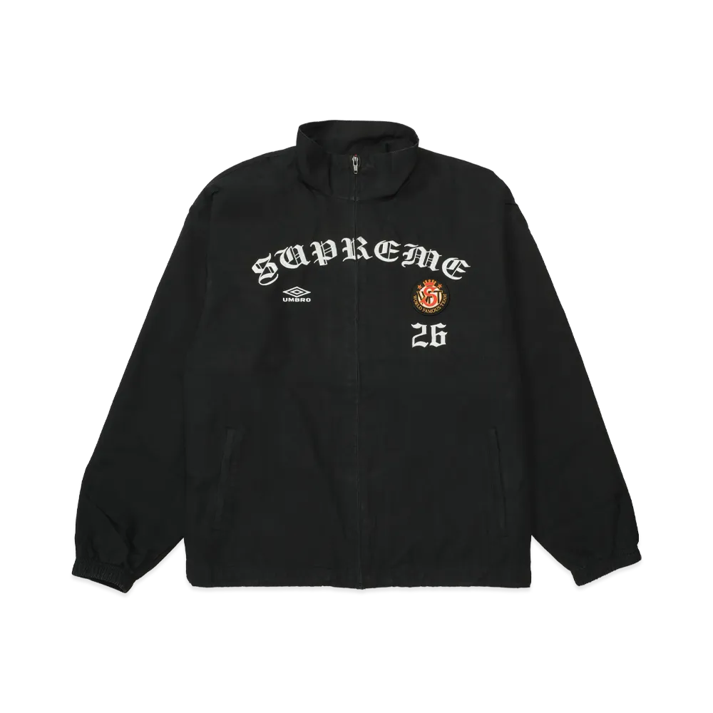 Supreme x Umbro Cotton Ripstop Track Jacket "Black"