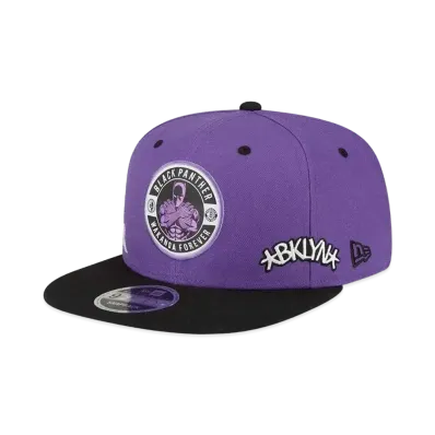 NEW ERA x NBA x MARVEL 9FIFTY Brooklyn Nets Black Panther "Purple/Black"