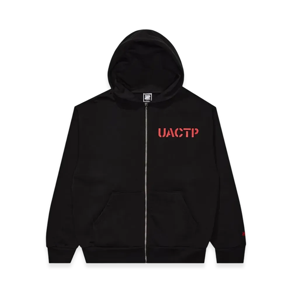 UNDEFEATED UACTP XXL Zip Hood "Black"