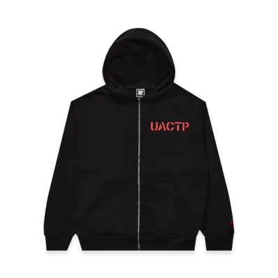 UNDEFEATED UACTP XXL Zip Hood "Black"