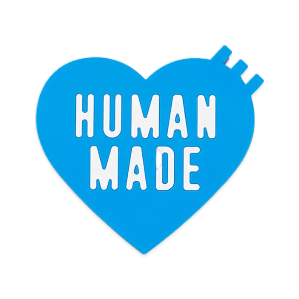HUMAN MADE Heart Rubber Coaster "Blue"