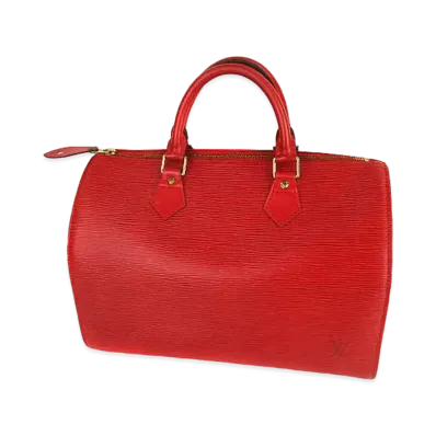 Louis Vuitton Epi Speedy 30 "Red"