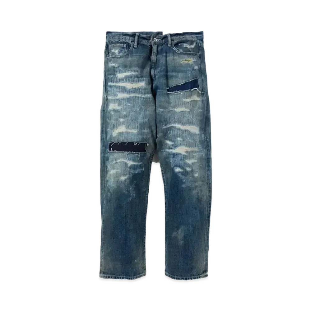 NEIGHBORHOOD SCRATCH SAVAGE . DP BASIC / C-PT "Indigo "