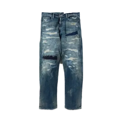NEIGHBORHOOD SCRATCH SAVAGE . DP BASIC / C-PT "Indigo "