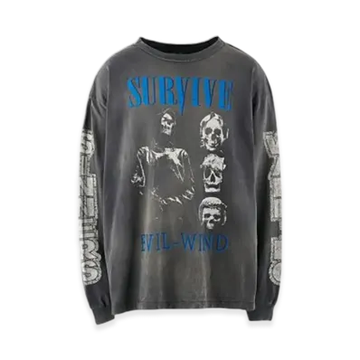 SAINT Mxxxxxx LS Tee Survive "Black"