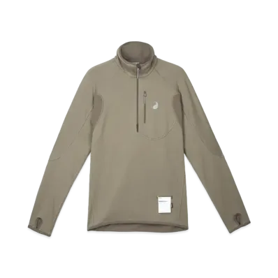 OUR LEGACY x Satisfy Ghostfleece Half Zip "Brown"