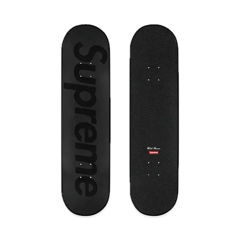 Supreme Tonal Box Logo Skateboard "Black - 8 x 31.875"
