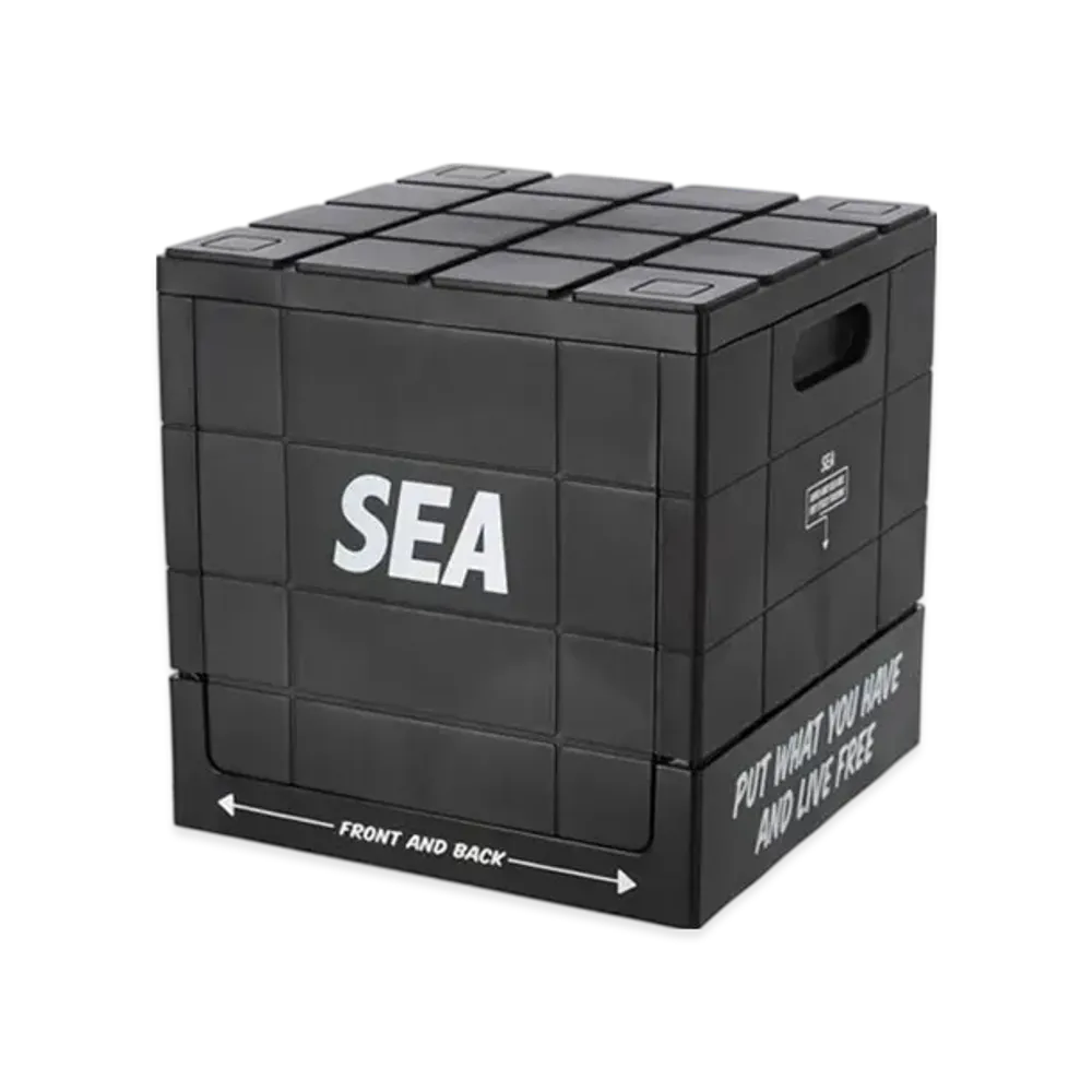 WIND AND SEA ARCVBX Folding Square Container Small "Black"
