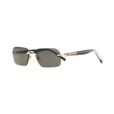 GUCCI Acetate Sunglasses "Gold/Black"
