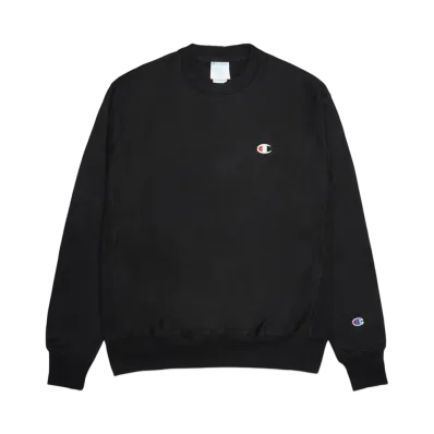 Champion Women's Oversized Crew "Black"