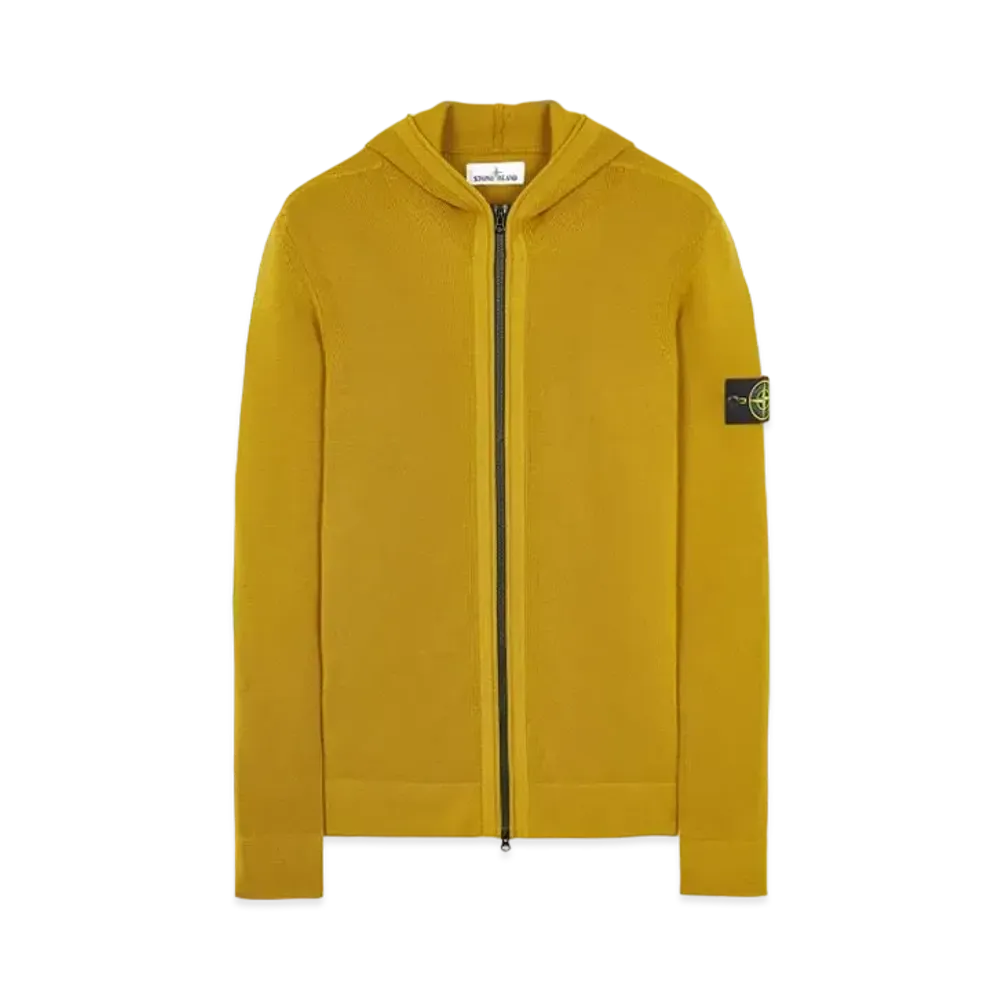 Stone Island 566C2 FULL RIB PURE WOOL "Dark Beige"