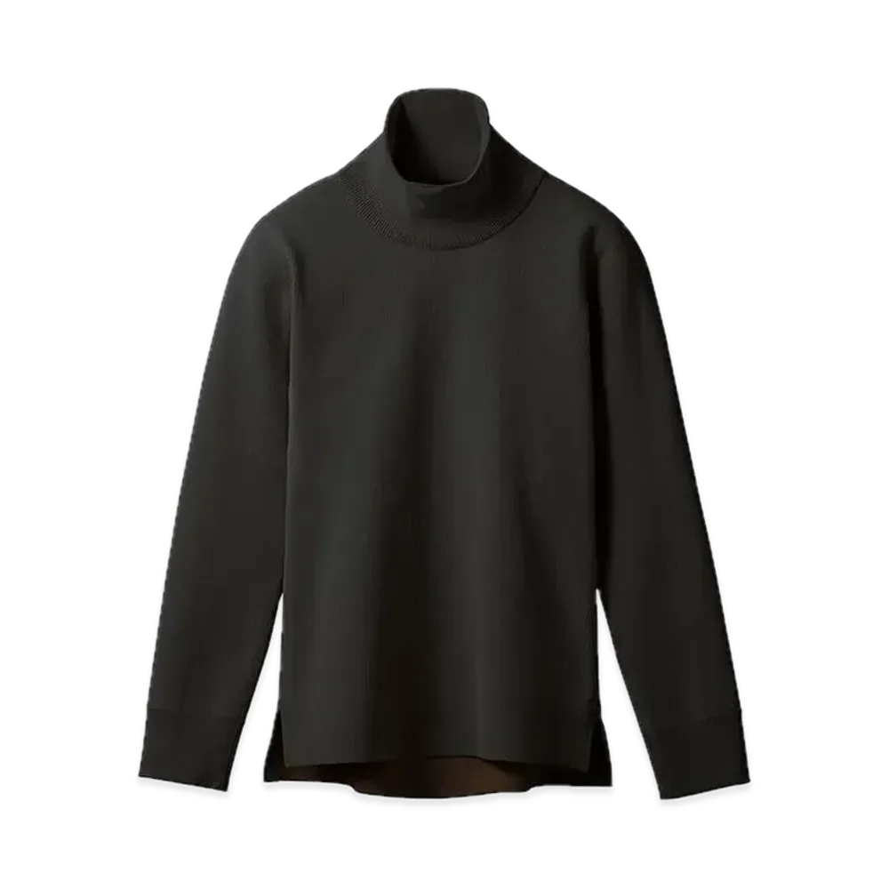 DESCENTE ALLTERRAIN Fusion Knit High Neck T-Shirt "Black"