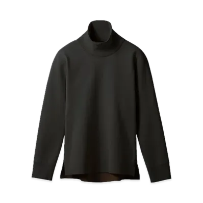 DESCENTE ALLTERRAIN Fusion Knit High Neck T-Shirt "Black"