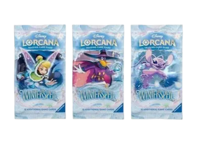 ディズニー ロルカナ【英語版】ブースターパック「ウィンタースペル」パック 3種セット