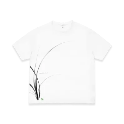 POST ARCHIVE FACTION x Hidden Souvenir Tee 2 - Orchid "White"