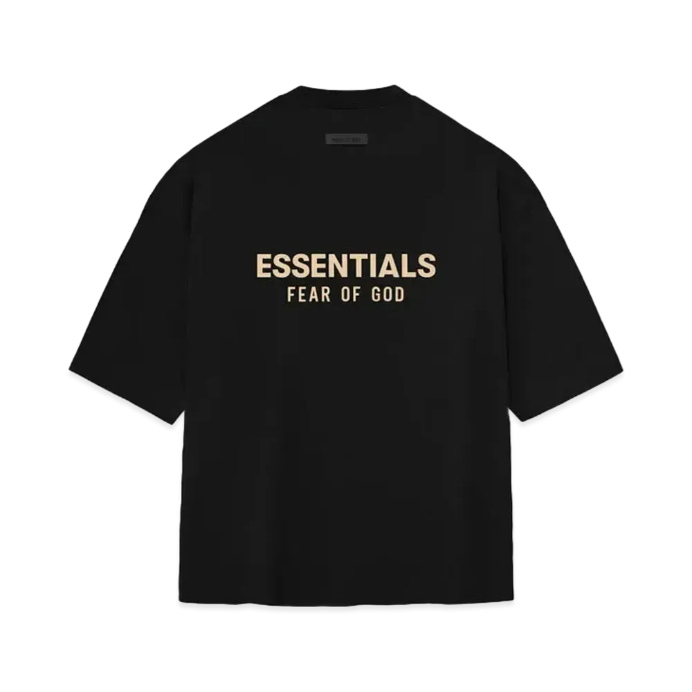 FEAR OF GOD ESSENTIALS V-Neck "Jet Black"