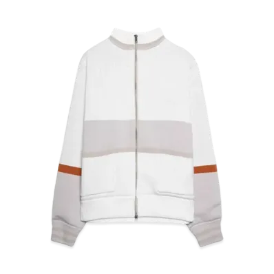 STUDIO SEVEN ZIPUP KNIT JACKET "WHITE"