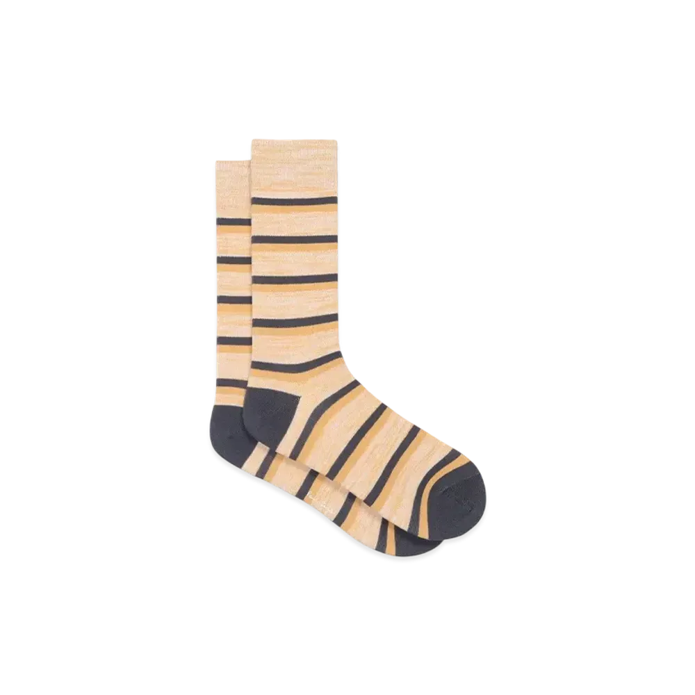 Paul Smith Melange Border Casual Socks "Beige"