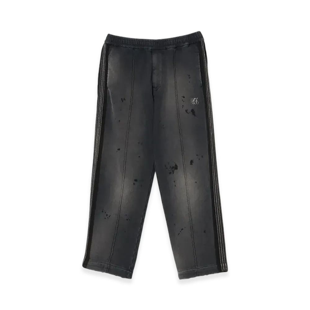 BEAMS Future Archive x Sasquatchfabrix x Tokyo Vitamin / Damaged Track Pants "Black"