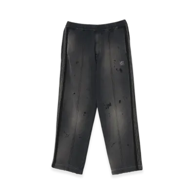 BEAMS Future Archive x Sasquatchfabrix x Tokyo Vitamin / Damaged Track Pants "Black"