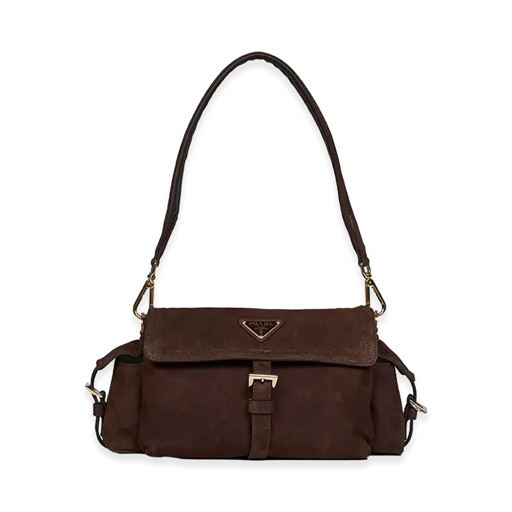 PRADA Women's Shoulder Bag "Brown"