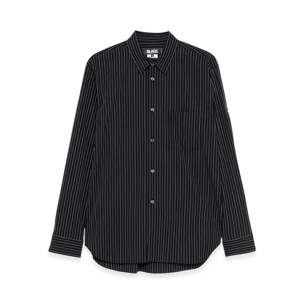 BLACK COMME des GARCONS Stripe Shirt "Black"