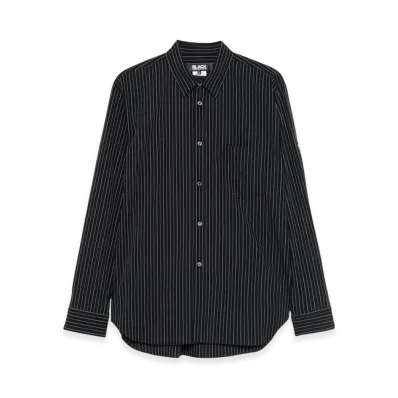 BLACK COMME des GARCONS Stripe Shirt "Black"