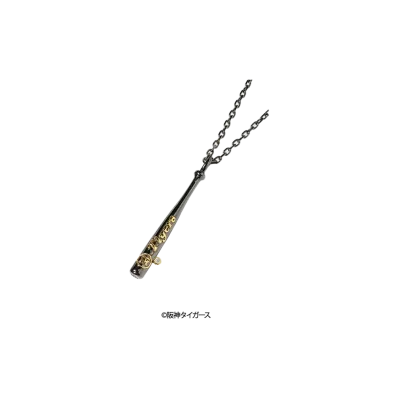 阪神タイガース90周年記念 \ CORE JEWELS Hanshin Tigers 90th Anniversary Collaboration Bat Necklace Okada Ver. "CJ BLACK x GOLD"