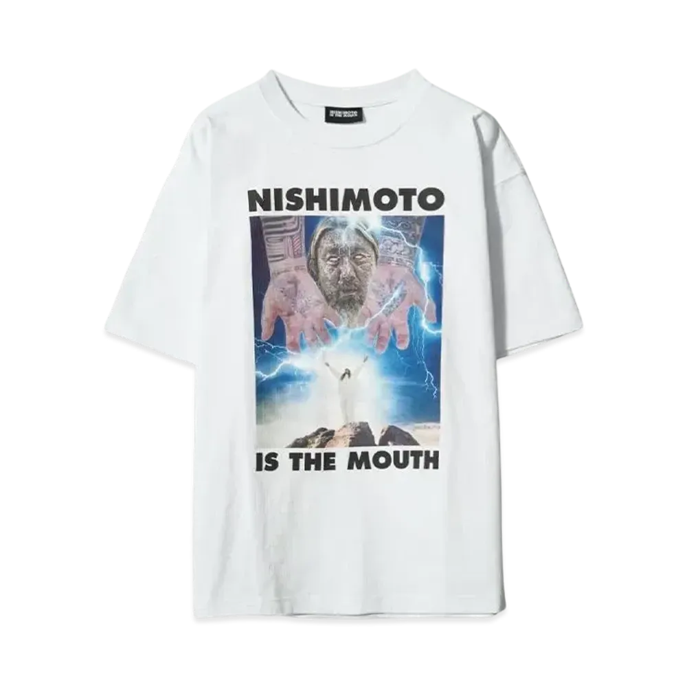 NISHIMOTO IS THE MOUTH S/S TEE "WHITE"