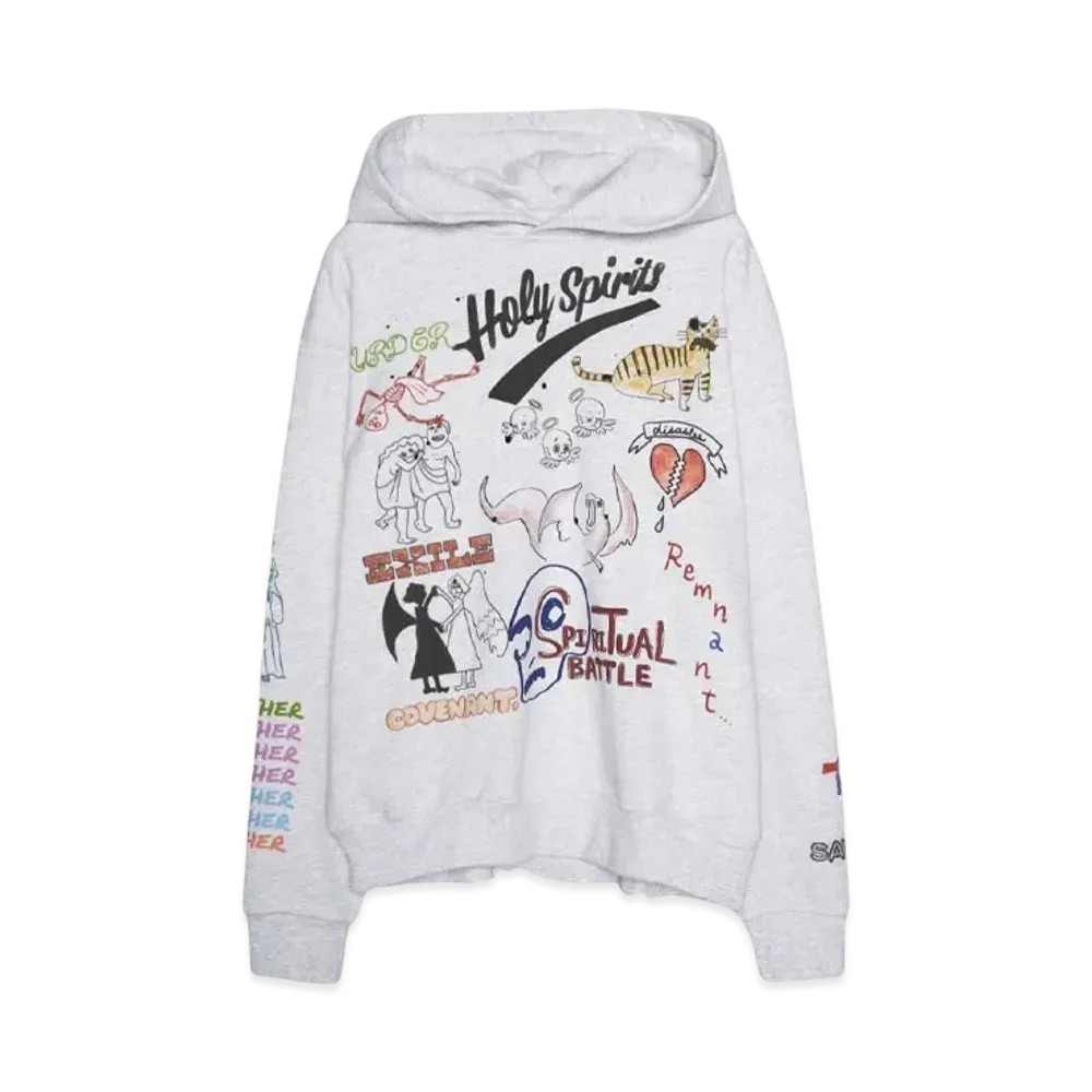 SOMEIT W.O.G VINTAGE HOODIE "VINTAGE OAT MEAL"