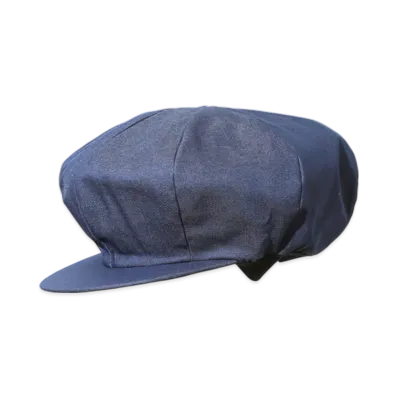 ENGINEERED GARMENTS Newsboy Cap - CP Denim "Blue"