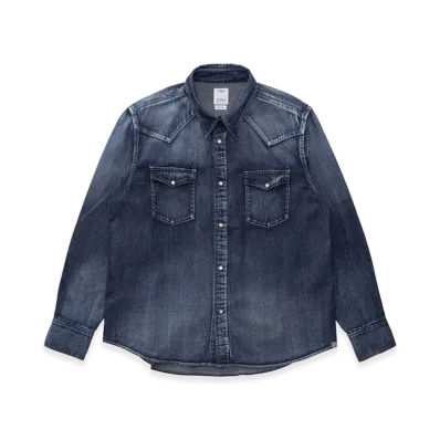 visvim Social Sculpture Shirt DMGD "Indigo"