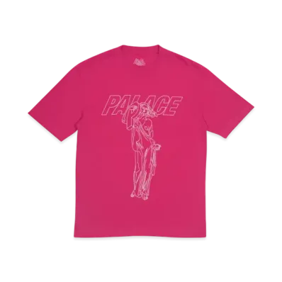 PALACE P Statue T-Shirt "Pink"