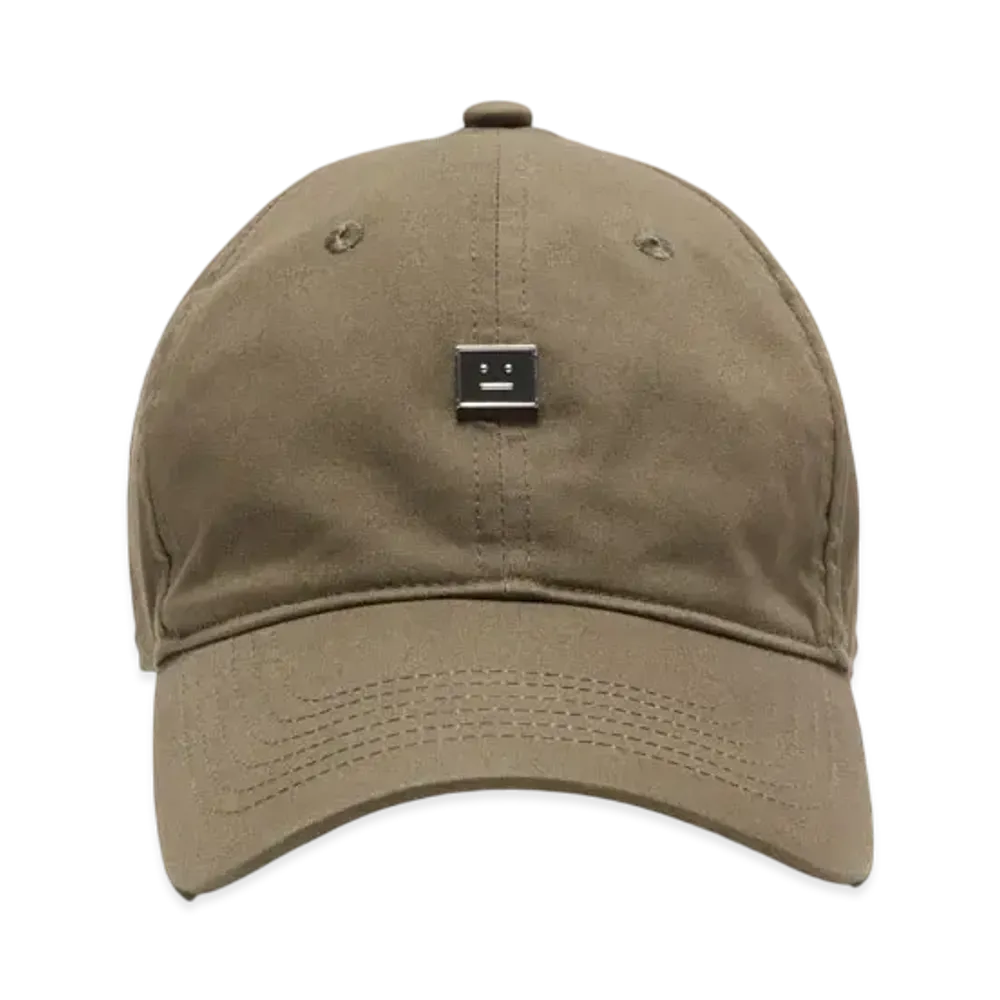 Acne Studios Stud Face Logo Cap "Beige"