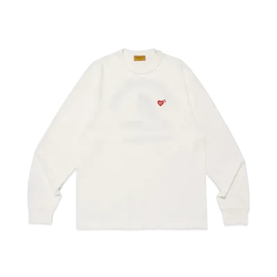 HUMAN MADE Graphic L/S T-Shirt "White"