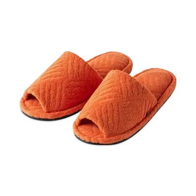 TIGHTBOOTH Checker Plate Pile Room Sandal "Orange"