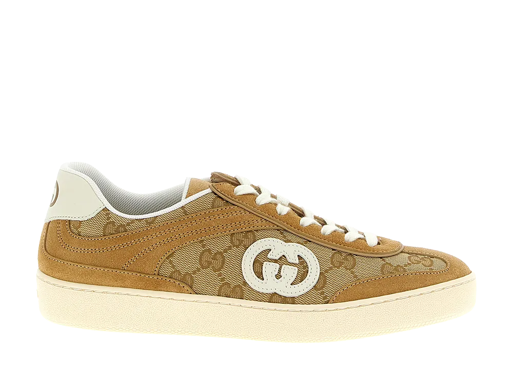 GUCCI Women's G75 Sneakers "Brown"