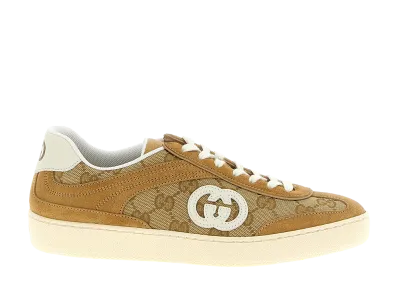 GUCCI Women's G75 Sneakers "Brown"