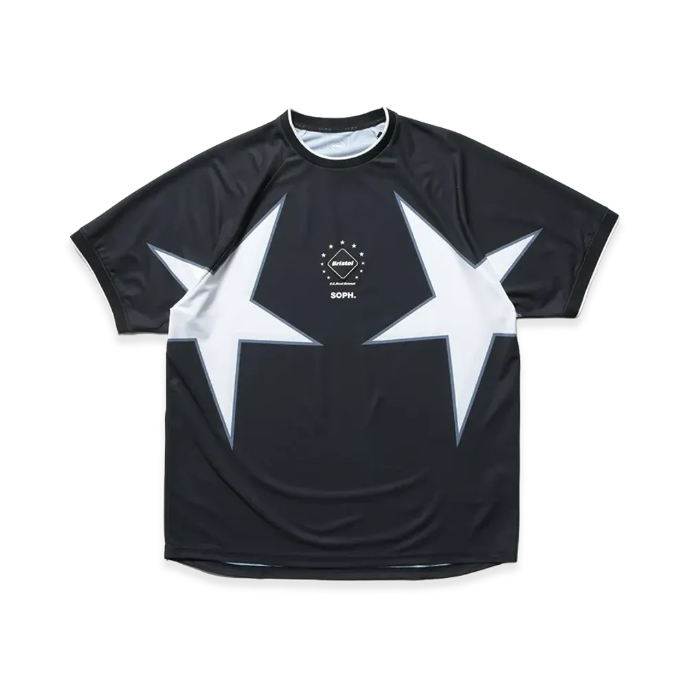F.C.Real Bristol Star Game Shirt "Black"