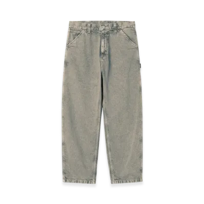 Carhartt WIP OG Single Knee Pant "Blue/Leather (Garment Dyed)"