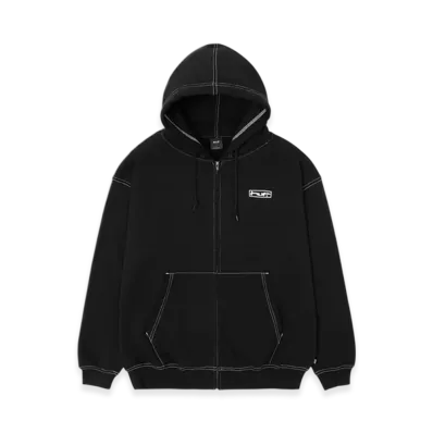 HUF Stretch Full Zip Hoodie "Black"