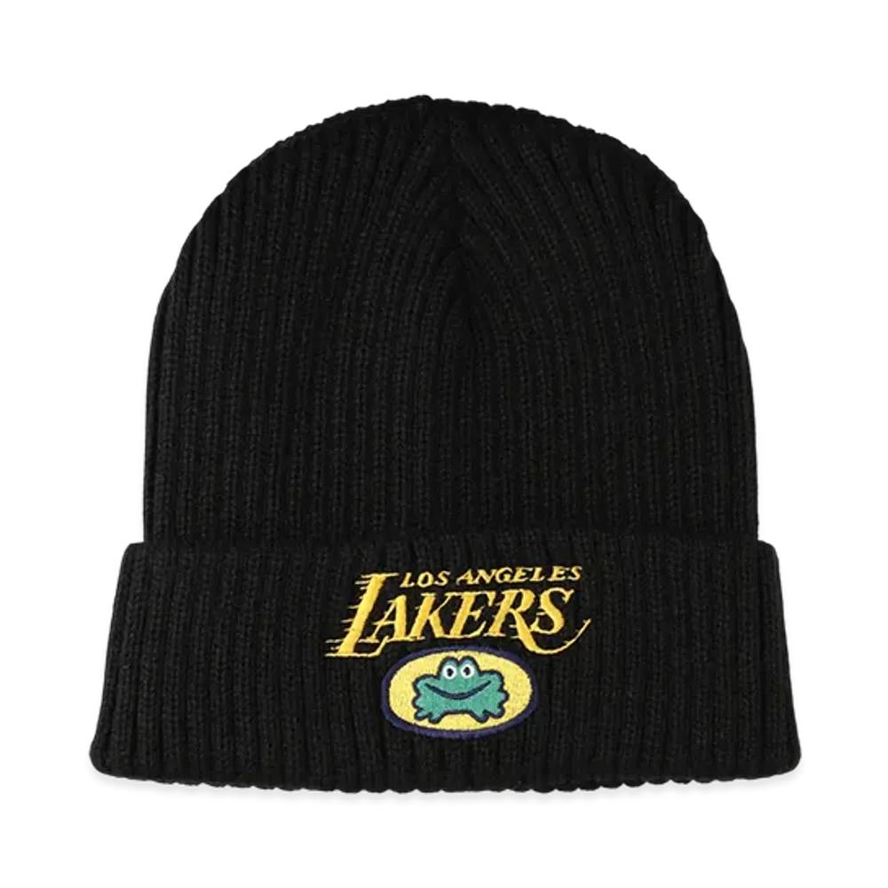 WIND AND SEA x Parappa The Rapper x NBA LAKERS Knit Cap "Black"
