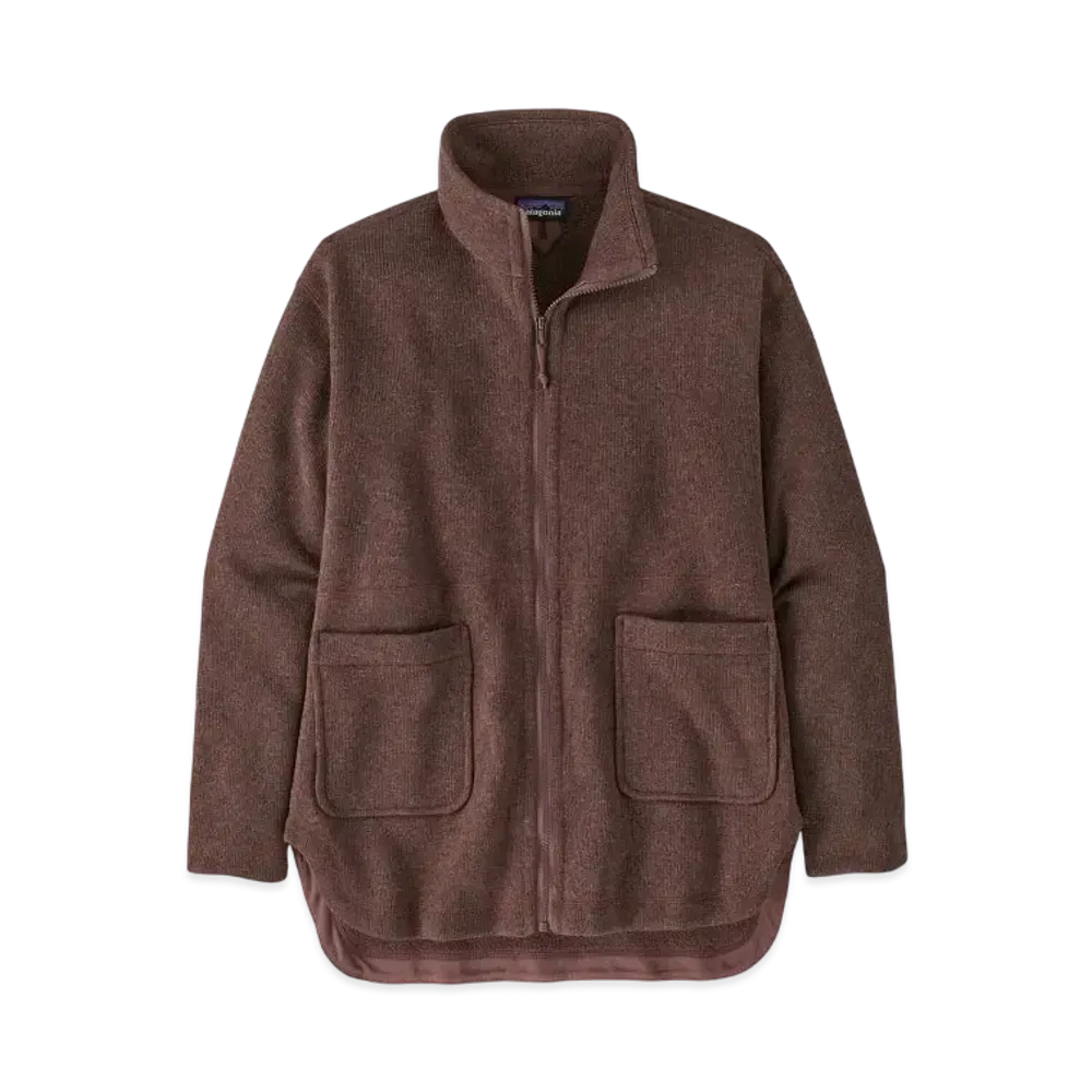 Patagonia Women's Better Sweater Oversized Coat "Mauve"