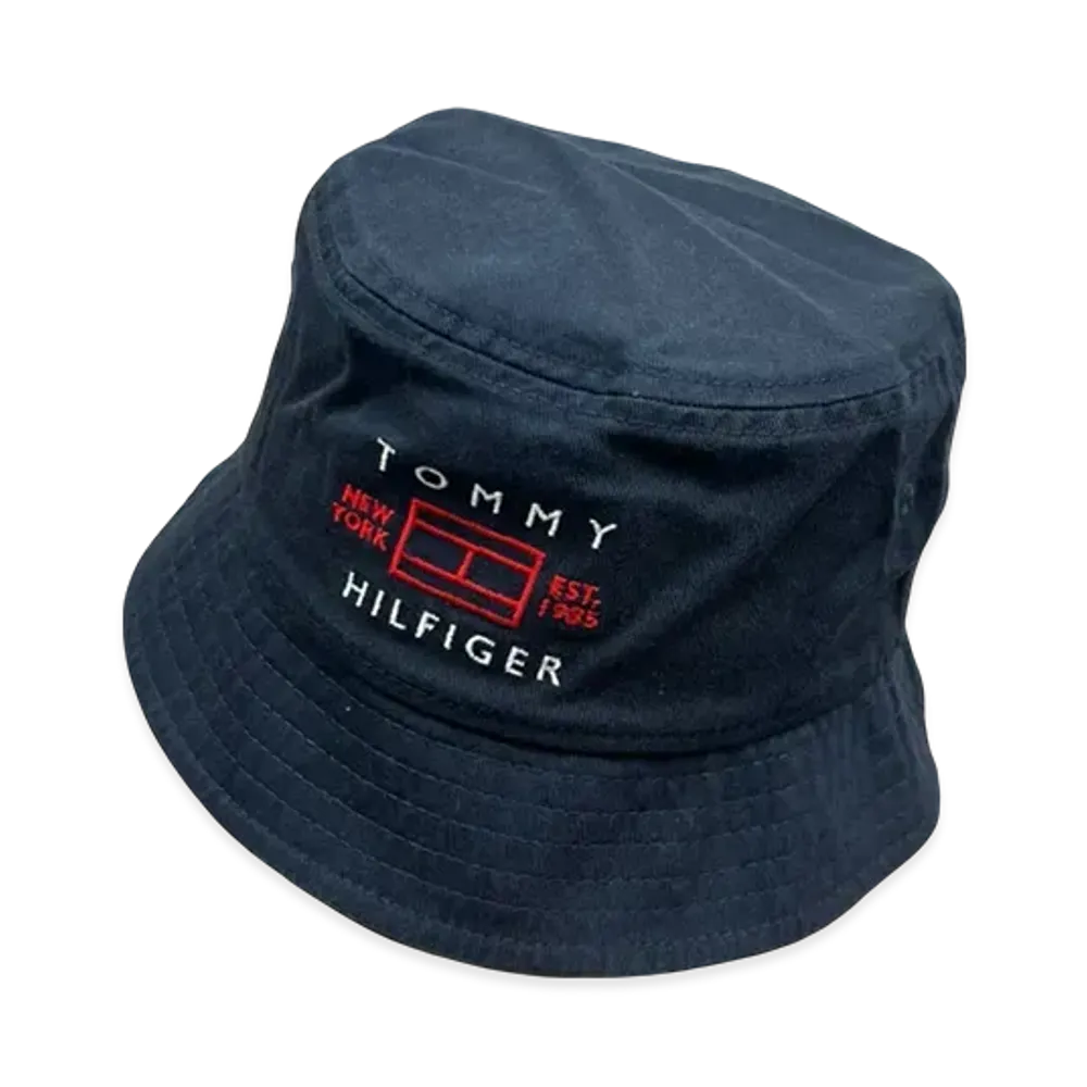 TOMMY HILFIGER Mens Jeff Bucket Hat "Navy"
