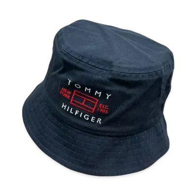 TOMMY HILFIGER Mens Jeff Bucket Hat "Navy"