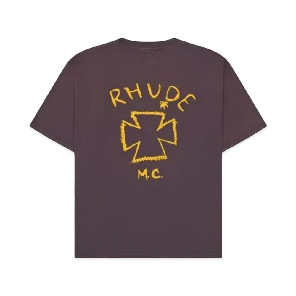 RHUDE Sugarland Tee "Sundry Black"