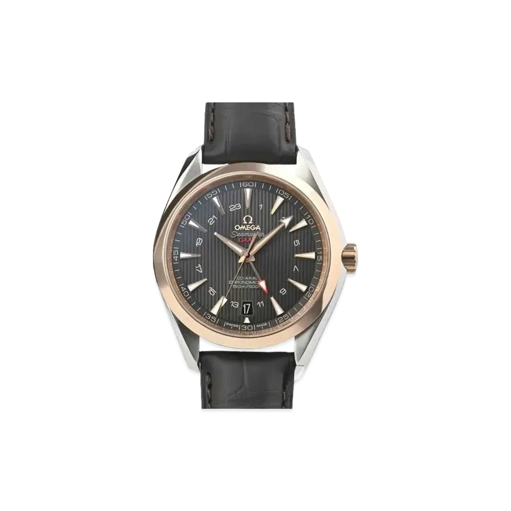 OMEGA Seamaster Aqua Terra GMT "Brown" 231.23.43.22.06.001