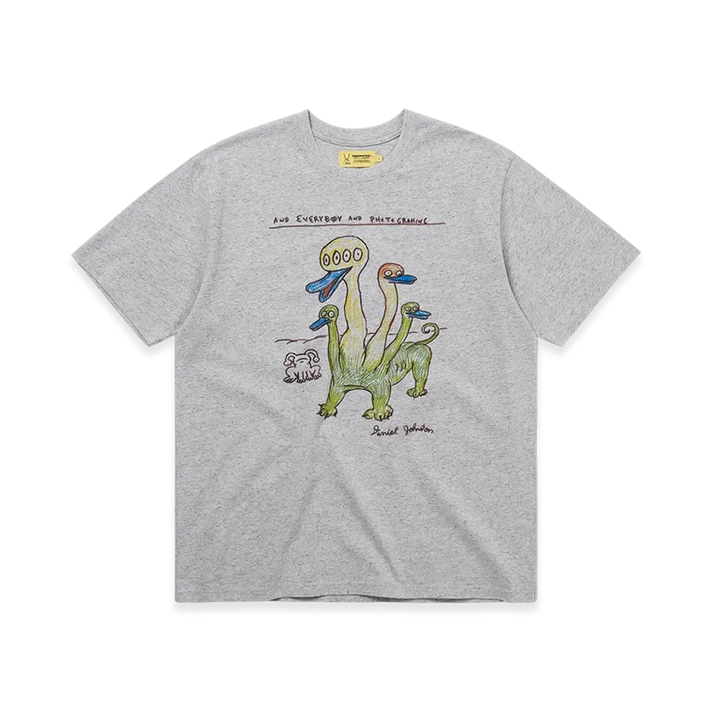 thisisneverthat x Daniel Johnston Duck Tee "Heather Grey"