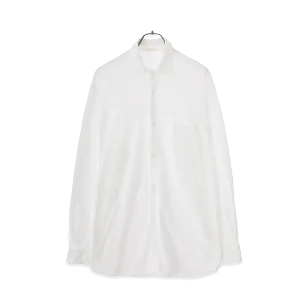 COMOLI Cotton Jersey COMOLI Shirt "White"