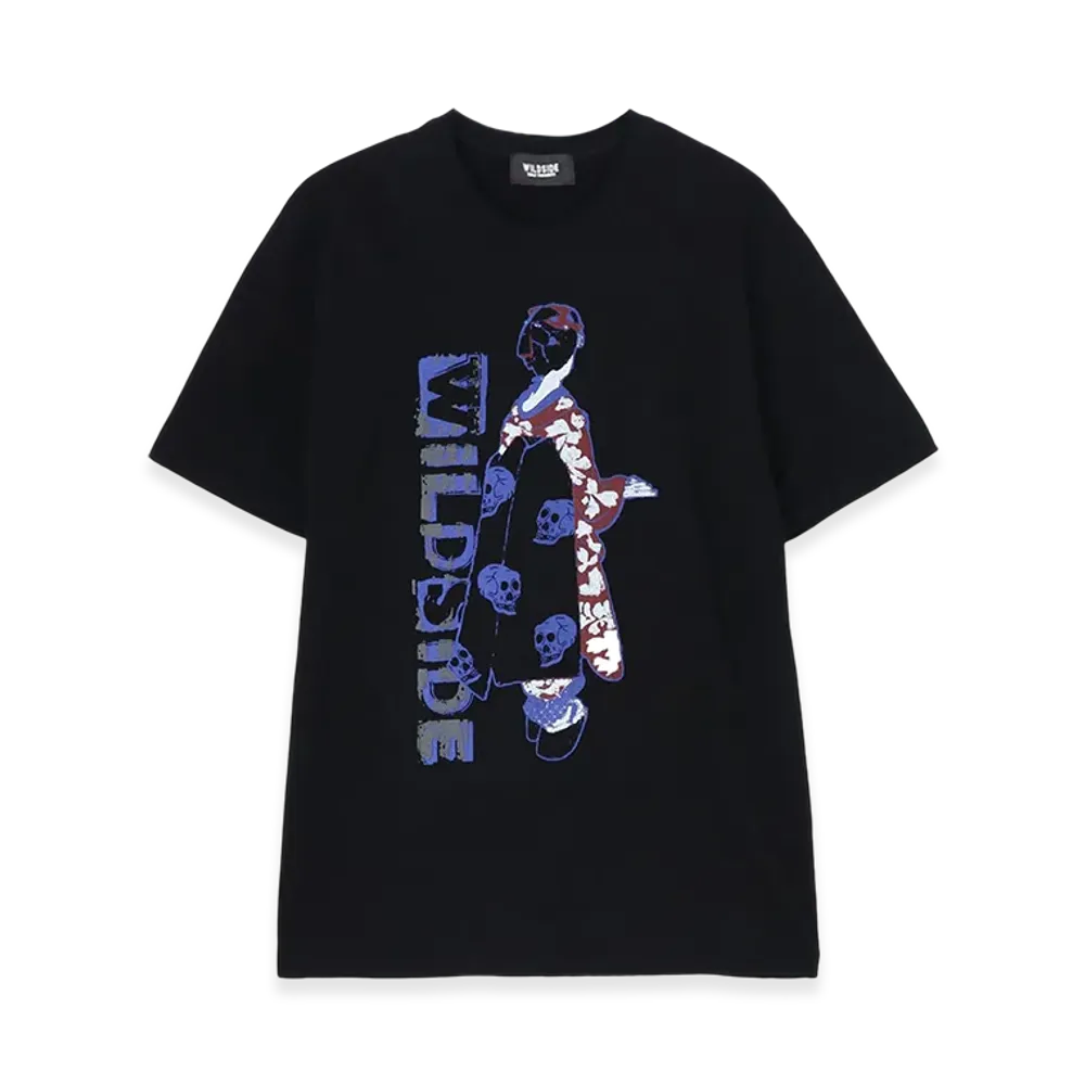 WILDSIDE YOHJI YAMAMOTO Maiko T-Shirt "Black"